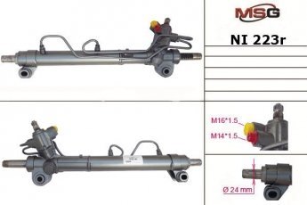 Купить NI223R MSG - Рулевая рейка с ГУР восстановленная NISSAN X-TRAIL T30 01-07