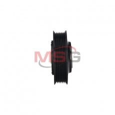 Шкив компрессора кондиционера DENSO 6SEU14C Audi A4, A6 2.4-3.0i KP0143 MSG –  фото 3