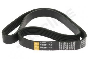 Дорiжковий ремінь SR 6PK1025 StarLine –  фото 1
