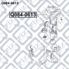 Купить Q084-0613 Q-Fix - Фильтр топливный SUBARU LEGACY 13-