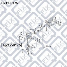 Купити Q212-0175 Q-Fix - Датчик ТИСК. МАСЛА