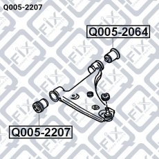 Купить Q0052207 Q-Fix - Сайлентблок передний переднего рычага