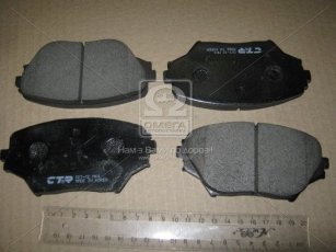 Купить CKT-12 CTR - Комплект тормозных колодок со 4 шт. дисков
