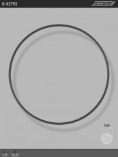 Кольцо резиновое круглого сечения C2,05 d1 90 O-02793 EMMETEC фото 1