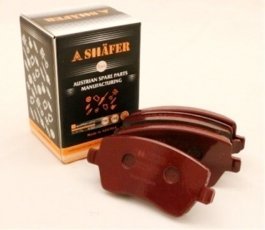 Купити SB23973 Shafer - Гальмівні колодки передні Nissan Micra K12 1.0 16V, 1.2 16V, 1.4 16V 03-