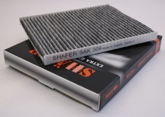Купить SAK306 Shafer - Фильтр салонный Fiat Fiorino/Nemo/Punto/Corsa 10- угольный