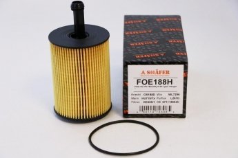 Купить FOE188H Shafer - Фильтр масляный VW T5/Caddy III 03-  (Hengst type)