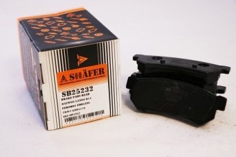 Купить SB25232 Shafer - Тормозные колодки задние (14.6 мм)  CHEVROLET LACETTI, Daewoo Nubira