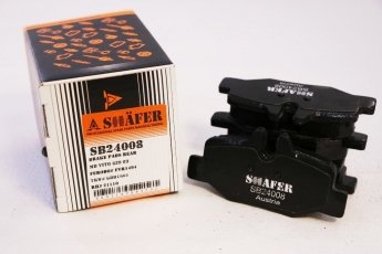 Купить SB24008 Shafer - Тормозные колодки задние (18.4 mm)  Mercedes Vito/Viano