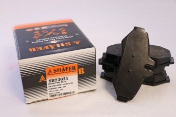 Гальмівні колодки задні (18.6mm) MB 308D/312D/314 Sprinter 95 SB23021 Shafer –  фото 1