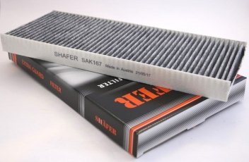 Купить SAK167 Shafer - Фильтр салонный Fiat Scudo, Jumpy, Expert 94- угольный