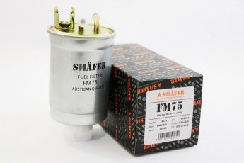 Купить FM75 Shafer - Фильтр топливный VW Golf II-IV, LT I, T4, Passat B3, B4, 1.9TDI-2.5TDI, 78-10
