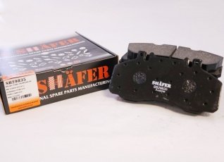 Купить SB29835 Shafer - Тормозные колодки передние (22.0mm)  MB 609 (Lucas)