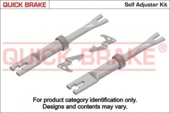 Купить 102 53 002 QUICK BRAKE Ремкомплект тормозных колодок Террано (2.4 i 4WD, 2.7 TD 4WD, 3.0 i 4WD)