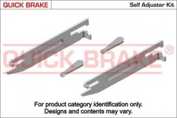 Купить 105 53 001 QUICK BRAKE Ремкомплект тормозных колодок Audi 80 (1.3, 1.6, 1.8, 1.9, 2.0)