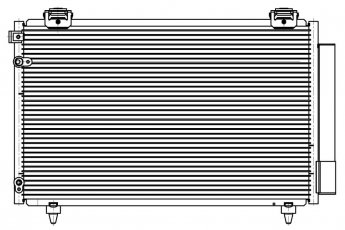 Купить LRAC 1909 LUZAR Радиатор кондиционера Avensis (1.6 VVT-i, 1.8, 2.0 D-4D)