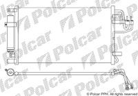 Купити 4047K8C1S Polcar - Радіатор кондиціонера (з осушувачем)  KIA Sportage 2.0D 2004-