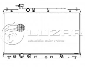 Купити LRc 231ZA LUZAR Радіатор охолодження двигуна Хонда СРВ 2.4 i-VTEC 4WD