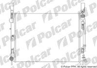 Купити 606208A1 Polcar - Радіатор RENAULT KANGOO, 02.08-