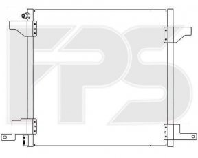 Радіатор кондиціонера FPS FP 46 K111 Forma Parts фото 1