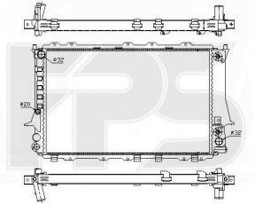 Купити FP 12 A459 Forma Parts - Радіатор охолодження FPS