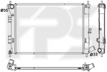 Купити FP 32 A906 Forma Parts - Радіатор охолодження FPS