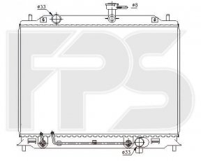 Купити FP 32 A67 Forma Parts - Радіатор охолодження FPS