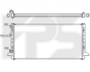 Купити FP 74 A457 Forma Parts - Радіатор охолодження FPS