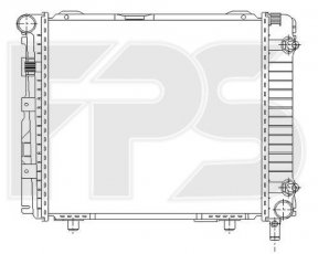 Купити FP 46 A208 Forma Parts - Радіатор охолодження FPS