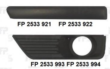 Купити FP 2533 921 Forma Parts - Смужка пластикова FPS