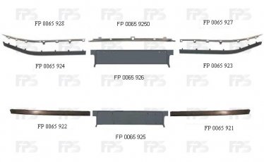 Купити FP 0065 927 Forma Parts - Смужка пластикова FPS