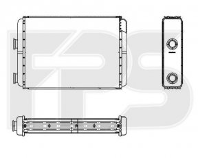 Радиатор печки FPS FP 26 N13-P Forma Parts фото 1