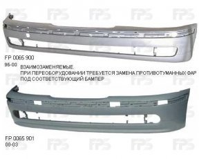 Купить FP 0065 900 Forma Parts - Усилитель/шина заднего бампера Hyundai Tucson