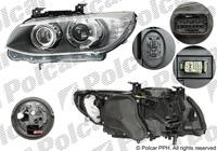 Купити 2043103U Polcar - Фара основна права сторона AL з функцією доосвещения поворотів тип лампи=D1S+H3 автоматичний ECE