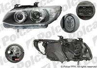 Купити 2043091U Polcar - Фара основна ліва сторона AL тип лампи=D1S автоматичний ECE BMW 3 (E92/93)  COUPE/CABRIO 03.10-  (