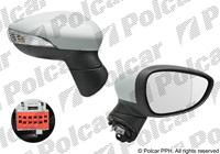 Купить 3238525M Polcar - Зеркало внешнее правая сторона управление электр. под покраску обогреваемое стекло асферичное 5 болт