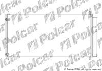 Купити 8116K81K Polcar - Радіатори кондиціонера 698 (668)  x345 (335)  x16 A/A пайка З КПП=M/A AC=  (+)  TOYOTA COROLLA 03.07- 1998