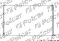Купить 8116K82K Polcar - Радиаторы кондиционера 626 (596)  x390 (380)  x16 A/A пайка C КПП=M AC=  (+)  TOYOTA COROLLA 03.07- 1598cc