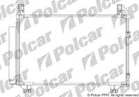 Купити 8105K82K Polcar - Радіатори кондиціонера 550 (515)  x340 (326)  x16 A/A пайка З КПП=M/A AC=  (+)  TOYOTA YARIS 05- 1298ccm 2S