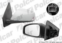 Купить 6014515M Polcar - Зеркало внешнее левая сторона управление электр. под покраску обогреваемое стекло асферичное стекло