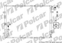 Купить 4175K8C1S Polcar - Радиатор кондиционера