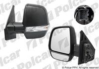 Купить 3042526M Polcar - Зеркало внешнее правая сторона управление электр. обогреваемое стекло выпуклое соединение 6 болтов с