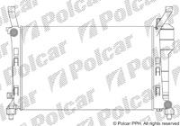 Купить 500608A2 Polcar - Радиатор охлаждения