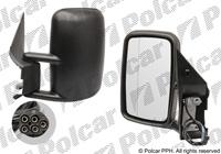 Купить 5062515M Polcar - Зеркало внешнее левая сторона управление электр. черная крышка обогреваемое стекло асферичное стекло