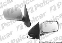 Купить 9524526M Polcar - Зеркало внешнее правая сторона управление электр. крышка под покраску обогреваемое стекло выпуклое с