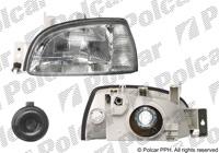 Купить 6006095E Polcar - Фара основная левая сторона DJ AUTO тип лампы=H4 электрический без мотора ECE RENAULT CLIO I (B57/C5