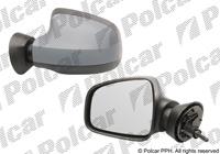 Купить 2801512M Polcar - Зеркало внешнее левая сторона управление механич.  (проводки)  под покраску стекло выпуклое DACIA RENAU