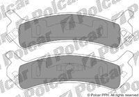 Купить LP959 Polcar - Тормозные колодки DELPHI задние длина:137,7 выс:40,9 толщ:14 HYUNDAI SONATA I (Y-2)  09.88-10.93 3.0