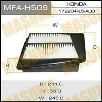 Купить MFA-H509 Masuma Воздушный фильтр  Accord (2.0 i, 2.4, 2.4 i)