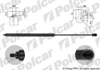 Купити 5045ASL Polcar - Амортизатор кришки багажника і капоту